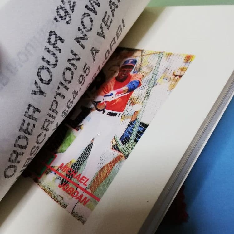 Michael Jordan　PROTOTYPE　BASEBALL INDEX