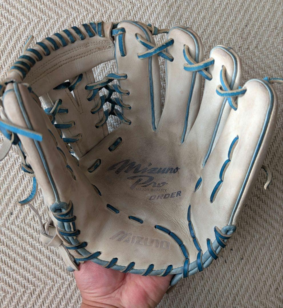 【たっきゃおです】 ミズノプロ　内野手用硬式オーダーグローブ（2個セット）