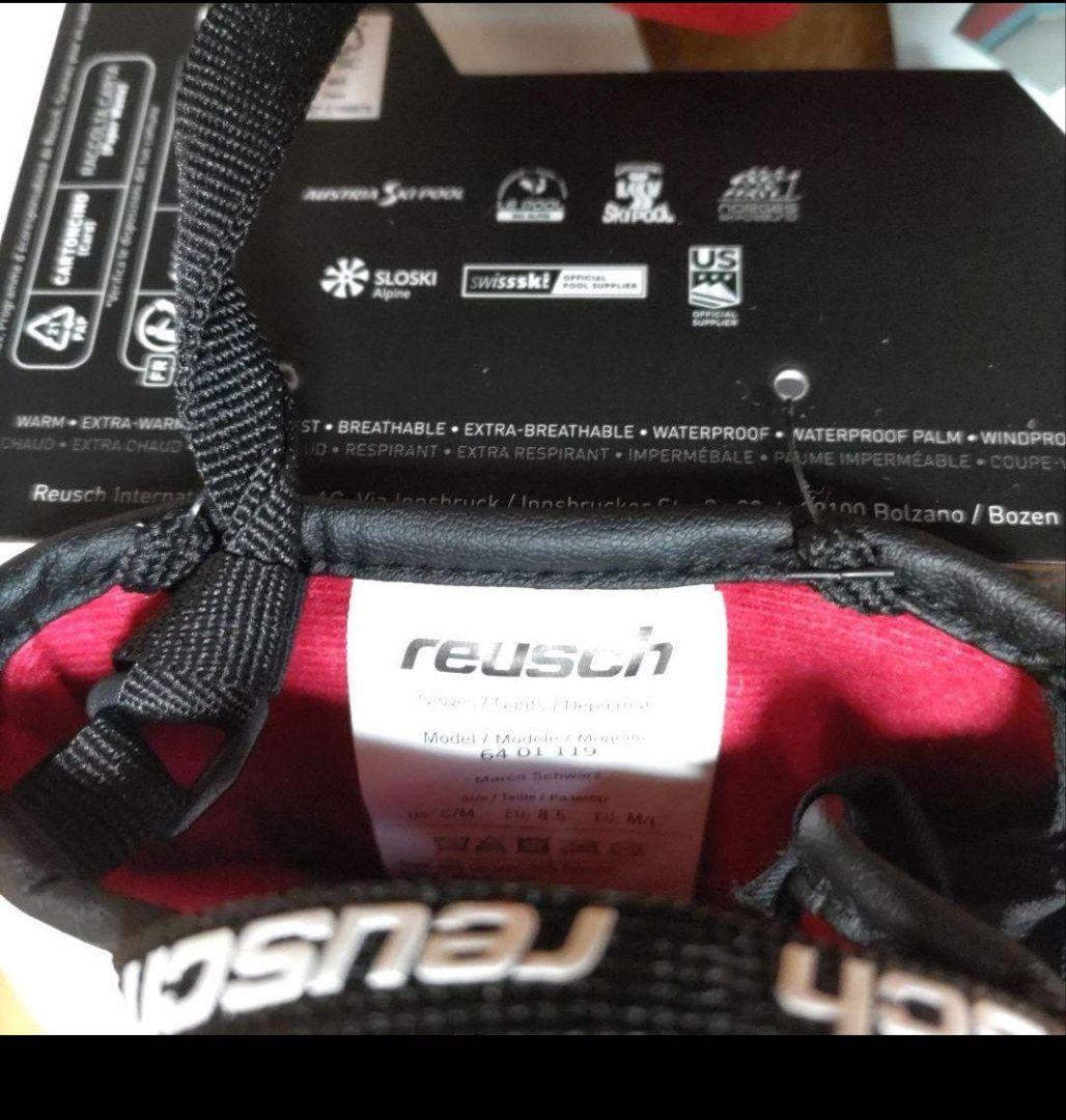 新品タグ付き reusch ロイシュグラブ MARCO SCHWARZ モデル