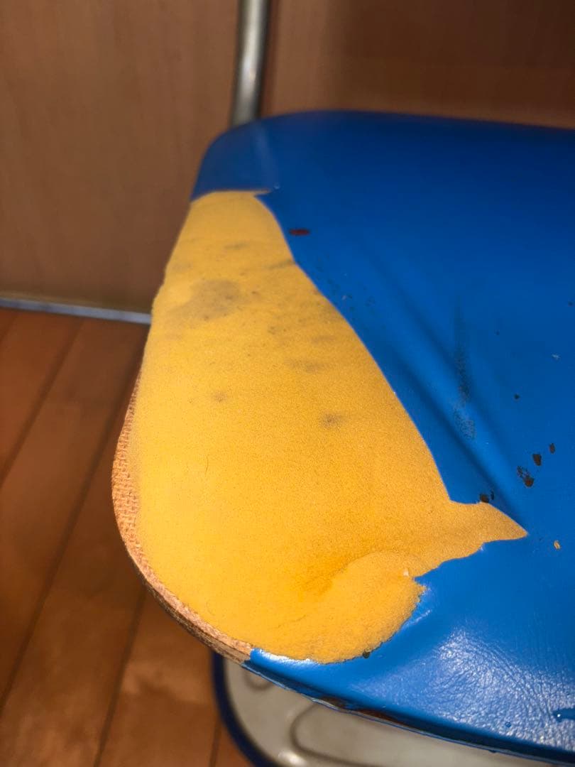 昭和レトロ ドラえもん 学習椅子 回転椅子 当時物 くろがね工作所製 難あり