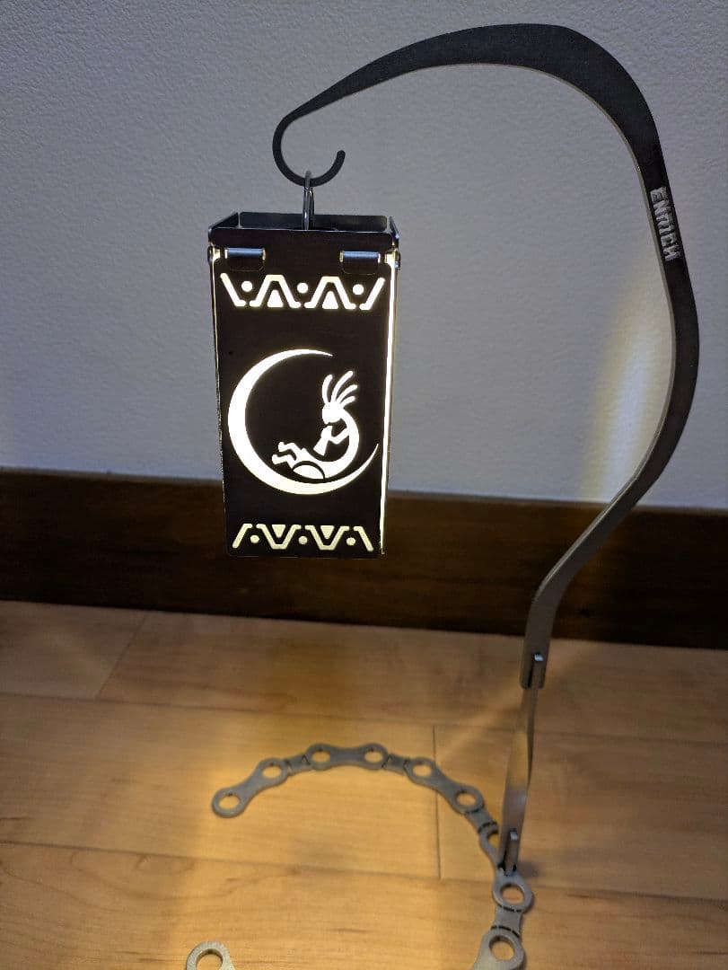 ENRICHココペリ　ランタンシェード 延長パーツつきランタンスタンド