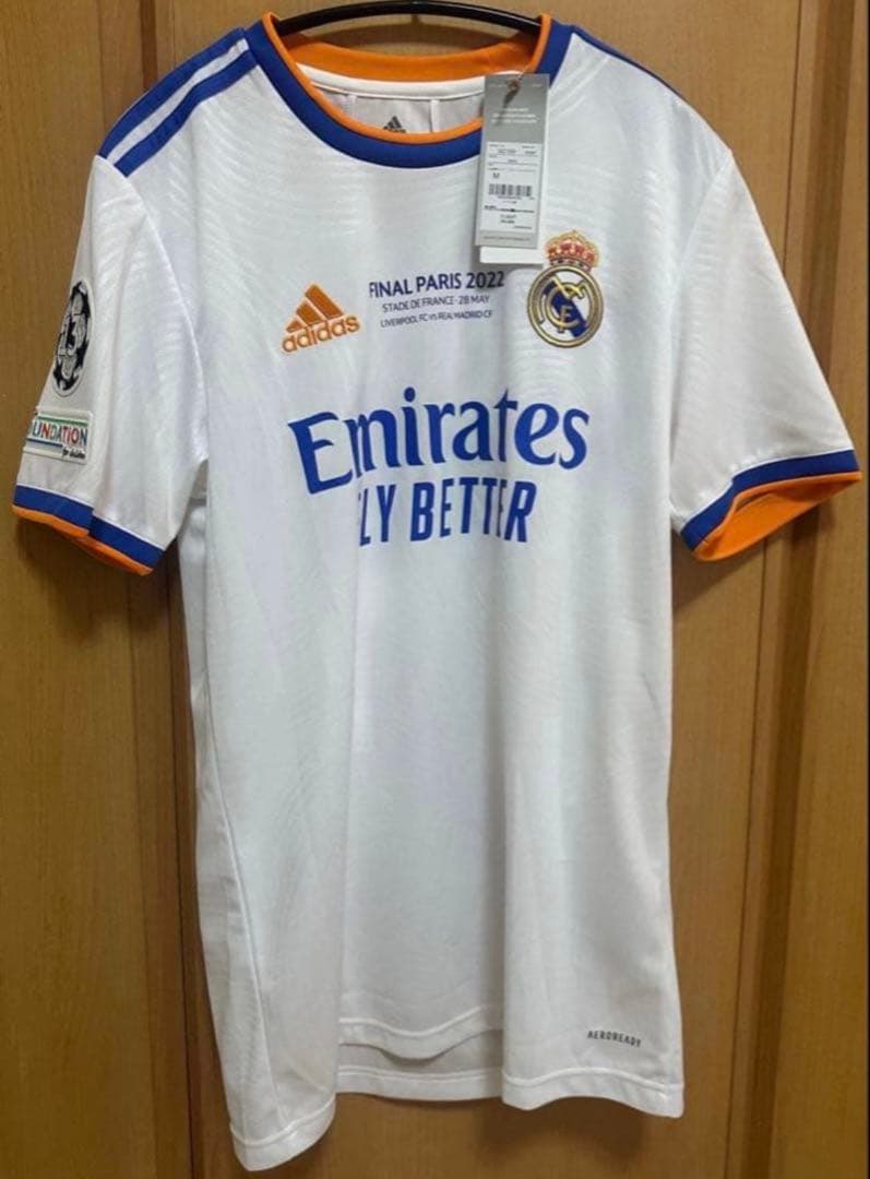 21/22 レアル・マドリード　アラバ　新品紙タグ付き　CLユニホーム