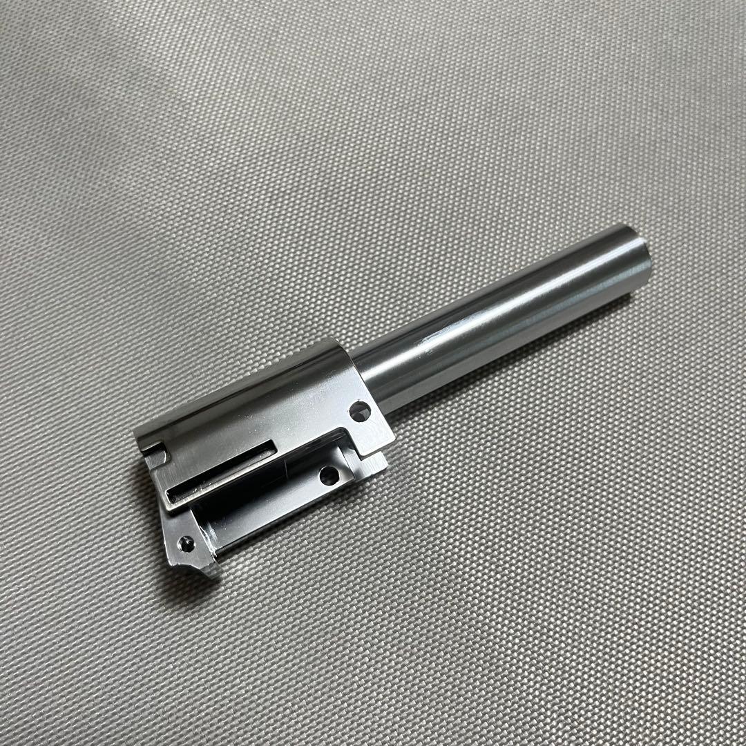 【マルゼン】ワルサーppk/s用　クラシックサイレンサー&可変ホップアップバレル