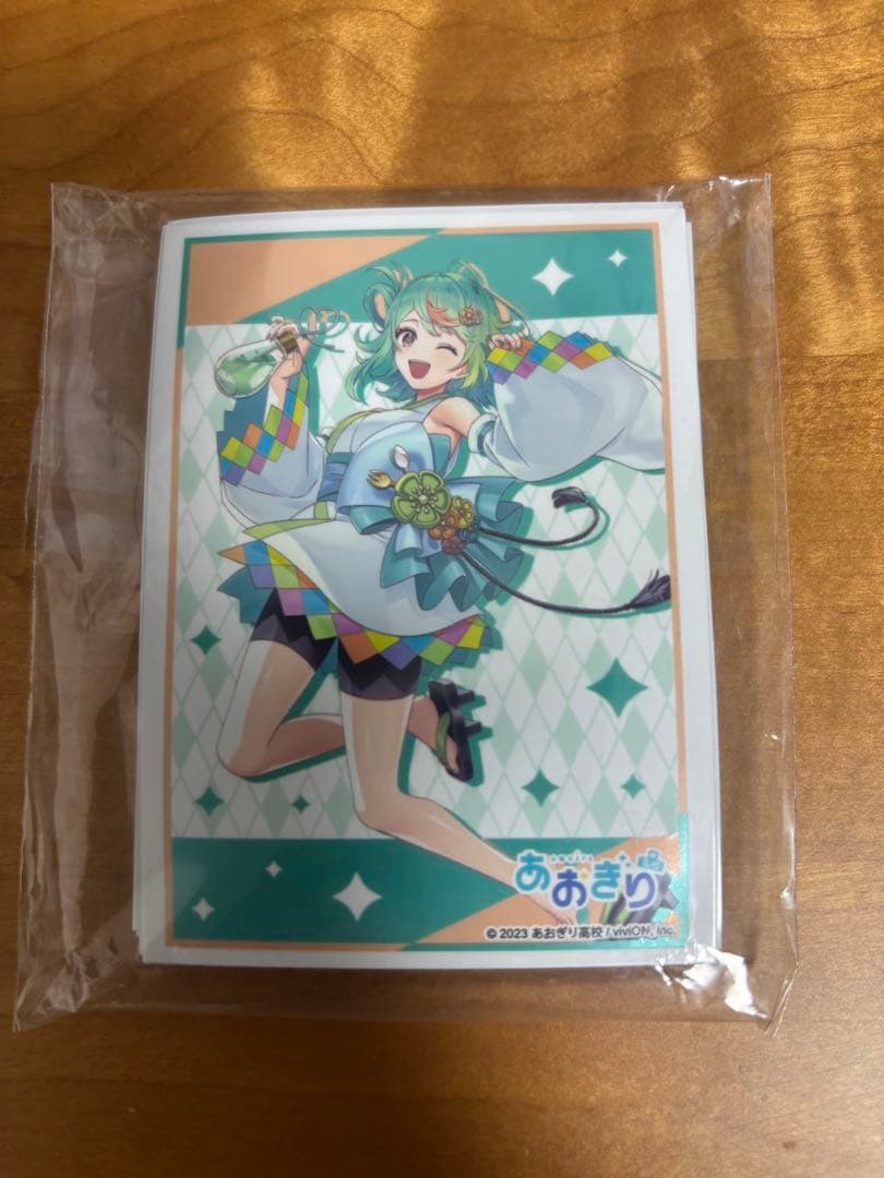 ヴァイスシュヴァルツ あおぎり高校　デッキ　スリーブ付き