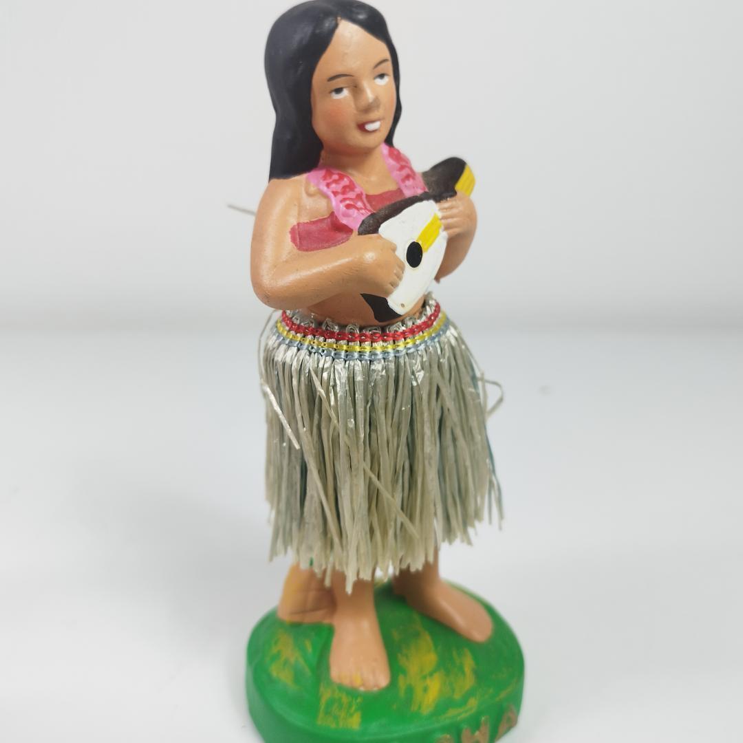 50s ハワイアンフラドール フラガール 日本製 ヴィンテージ 激レア h116