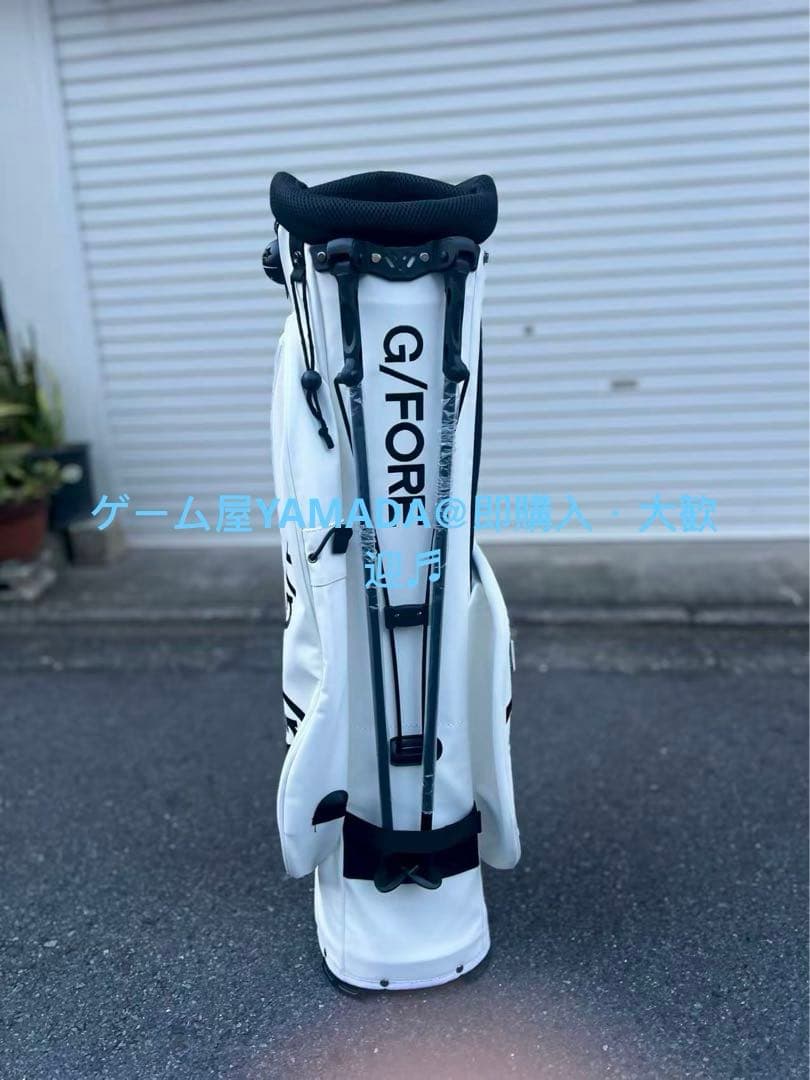 【即発送】G/FORE ジーフォア ゴルフ キャディバッグ スタンド型 ホワイト