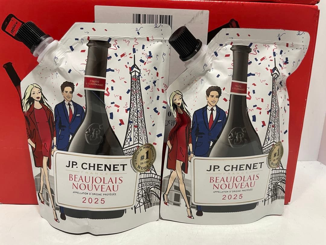 JP.シェネ ボジョレーヌーヴォー［2025］イージーパック ワイン
