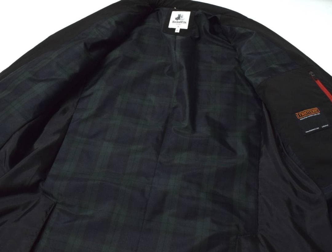 Lサイズ ★ ブラック＆ホワイト テーラードジャケット BGF0400MA ③単