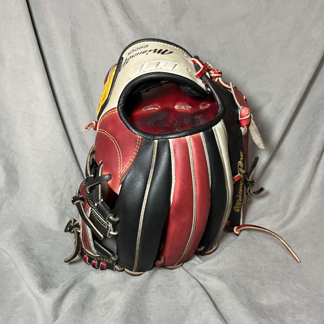 ミズノプロ　オーダー　ハガジャパン　坂本モデル　一般軟式内野手用グローブ　耕作印