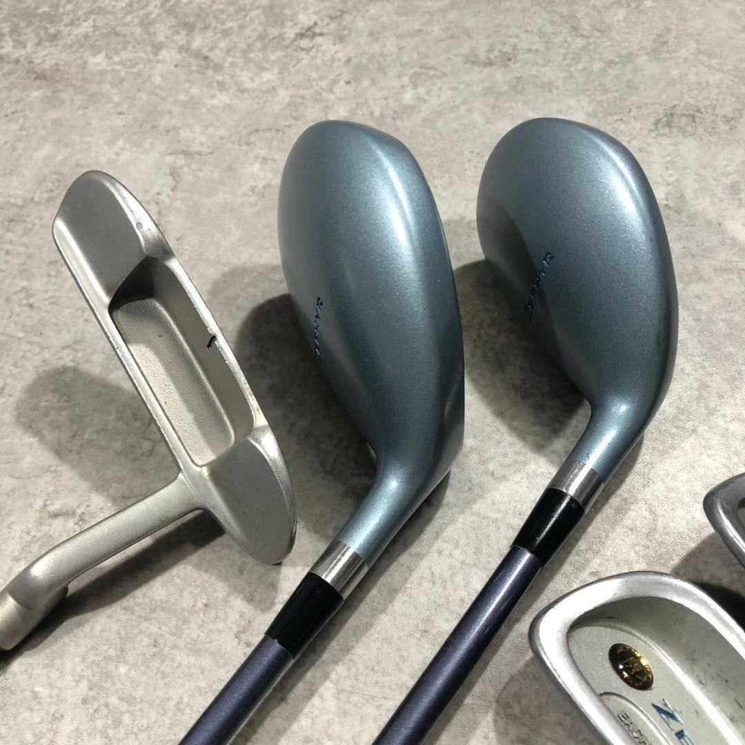 美品 MIZUNO ミズノ レディース ゴルフ 8本セット L ルコック バッグ