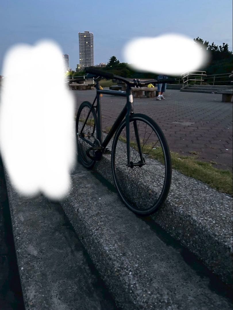 tsunamiフレーム、チェーン、BB、前後ホイール。