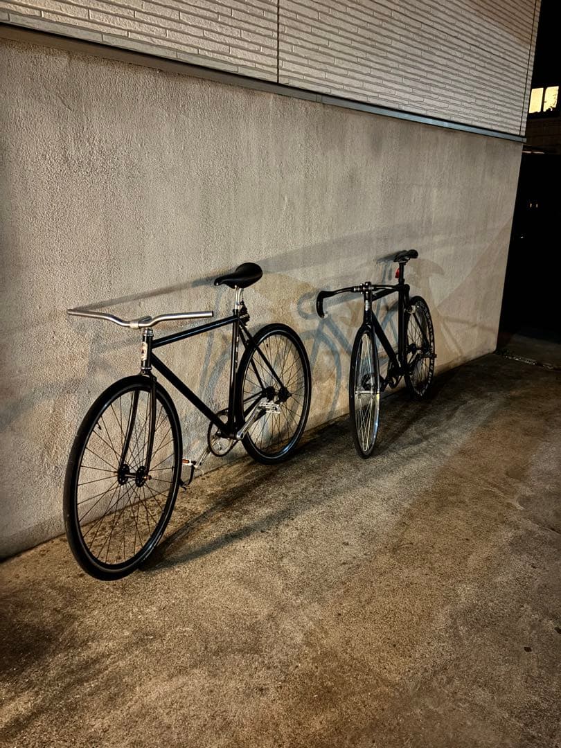 tsunamiフレーム、チェーン、BB、前後ホイール。