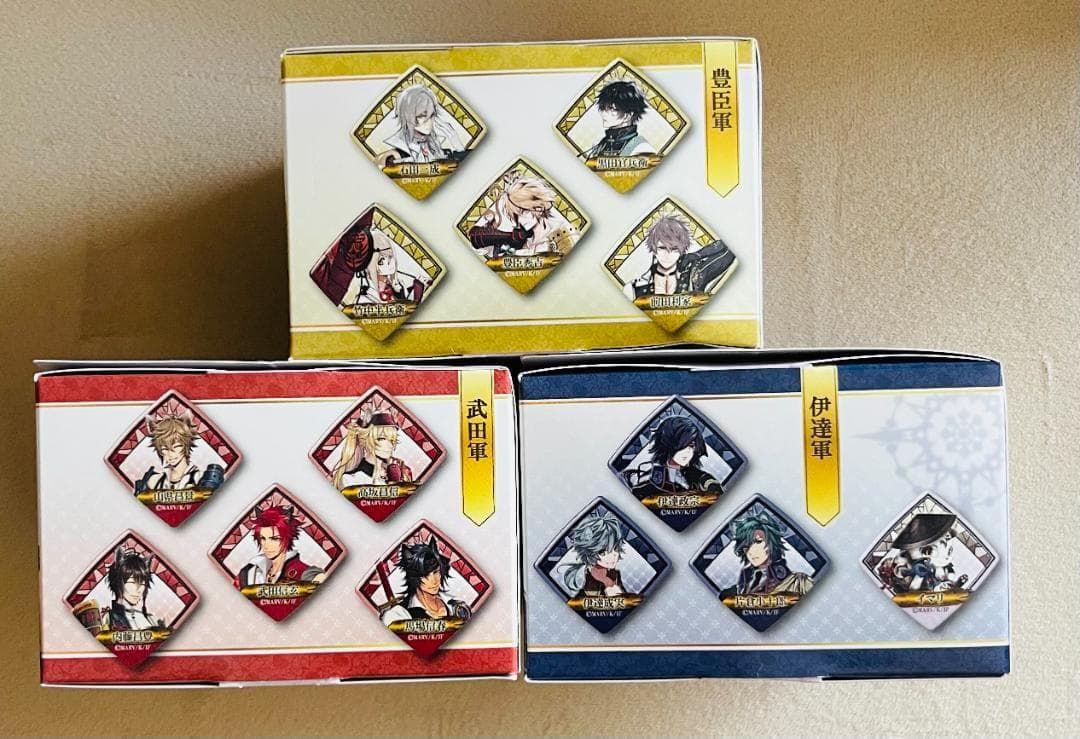 戦刻ナイトブラッドぷくっとマグネットコレクション①②③未開封BOX