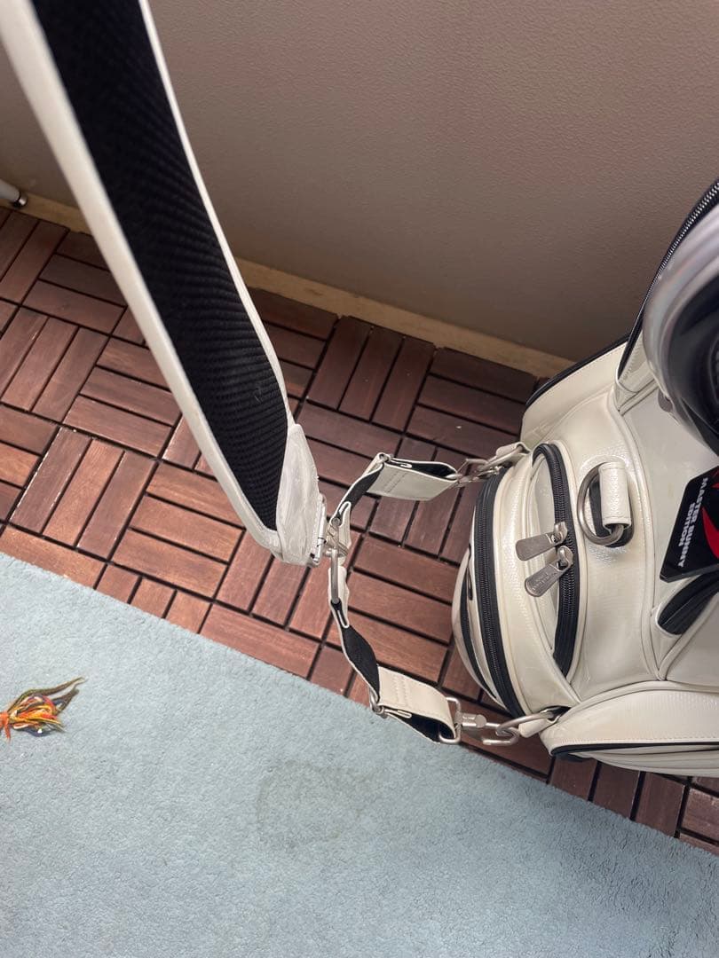 美品❗️マスターバニーエディション キャディバック ホワイト 9.5型