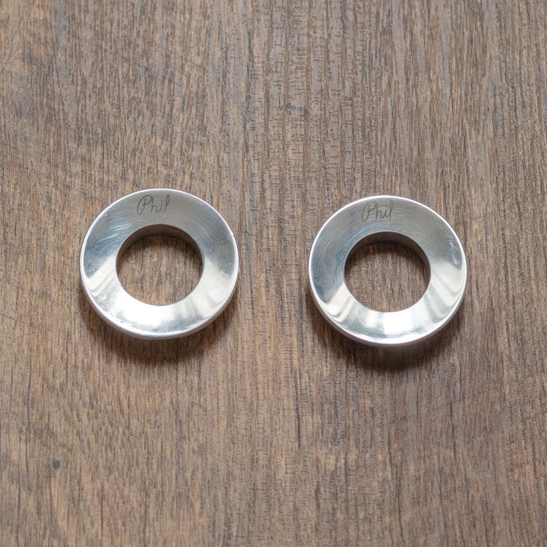 美品 phil wood フィルウッド BB ISO テーパー 110.5mm