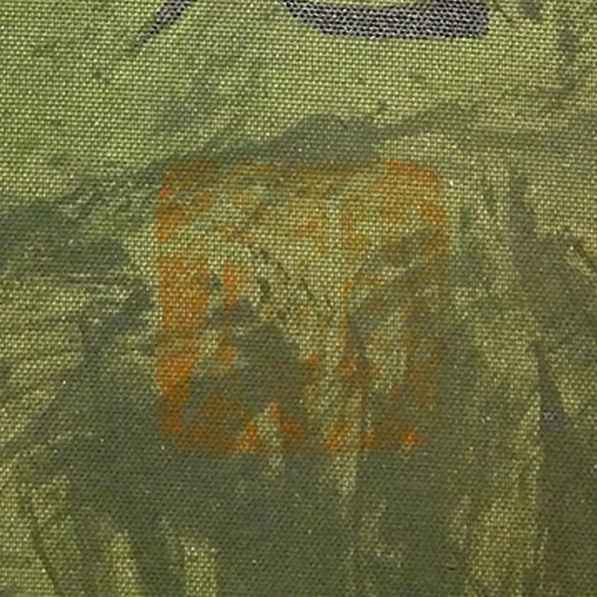 掛軸2本セット 翠光、昿光『高砂 老松鶴図』絹本 共箱 無地箱付 a060119