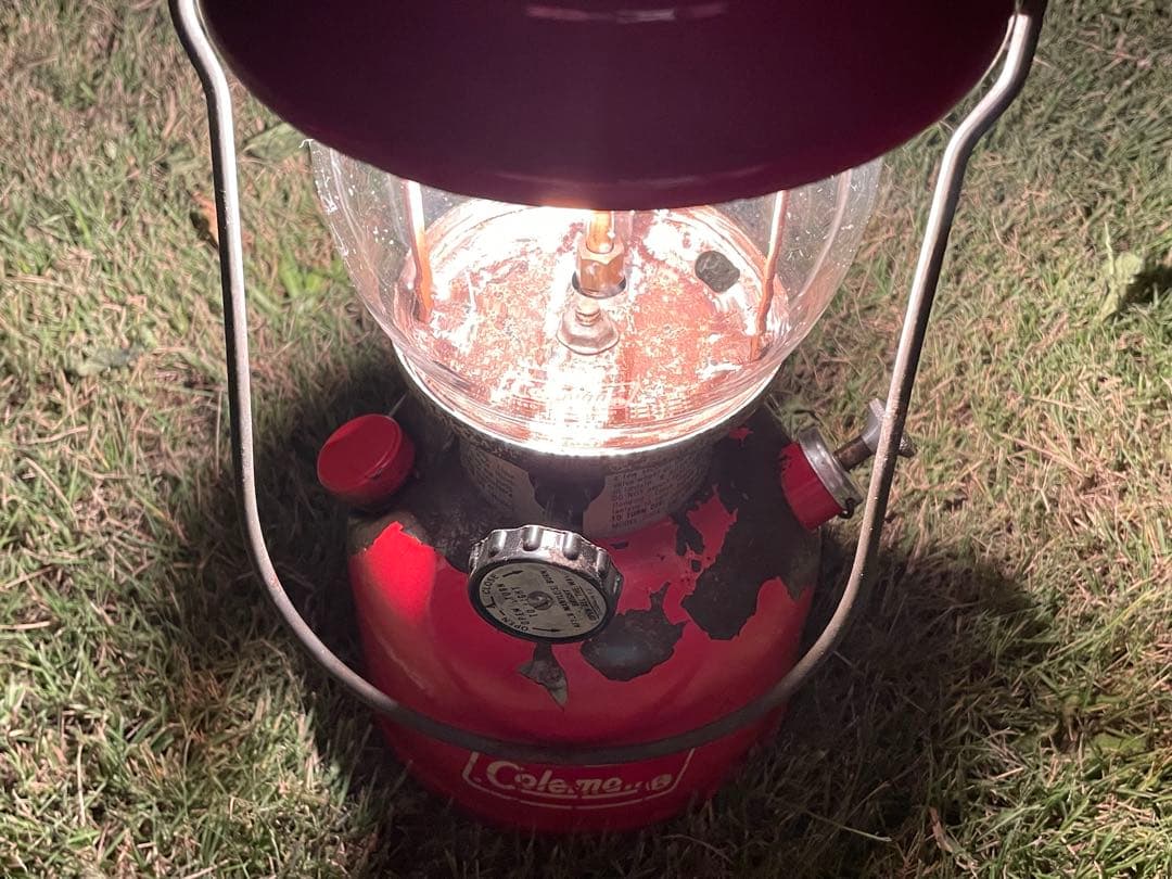 メンテ済》コールマン【'78年06月製200Aランタン】ホワイトボーダー