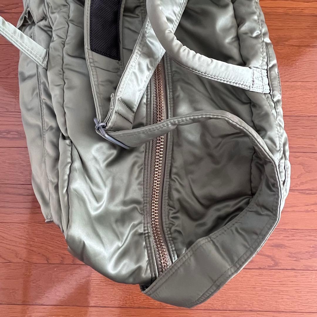 PORTER タンカー ボストンバッグ L (52L) セージグリーン