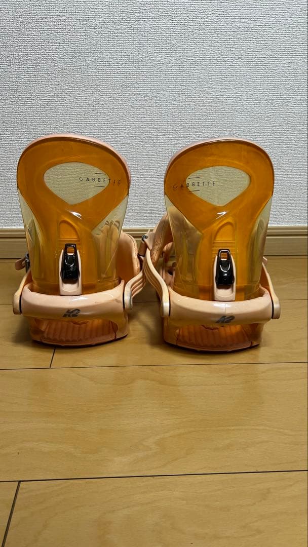 K2 CASSETTE Mサイズ　スノーボード ビンディング ピンク