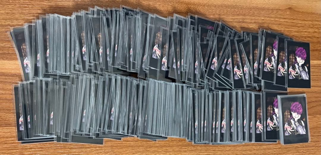 あくねこ　悪魔執事と黒い猫　ラト　チェキ風カード　バレンタイン　デート　N366