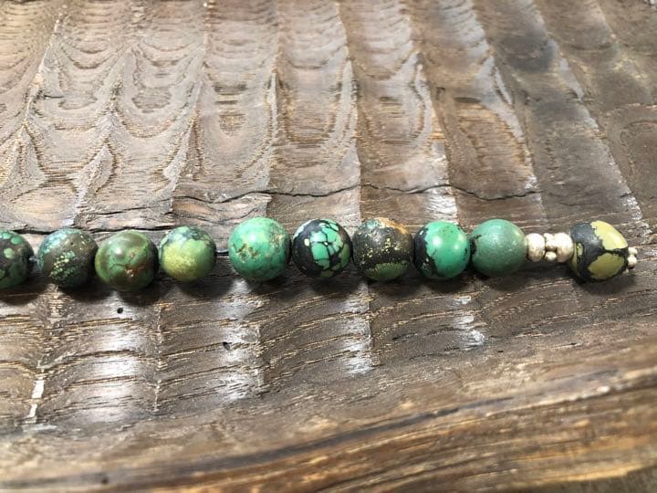 OLDチベタンターコイズ　アンティーク　チベット　ネパール　送料込