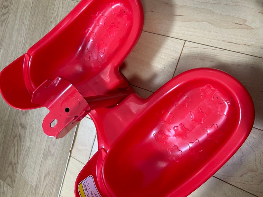 【引き取りも可】それいけアンパンマン 三輪車　デラックスII　レッド　シェード付