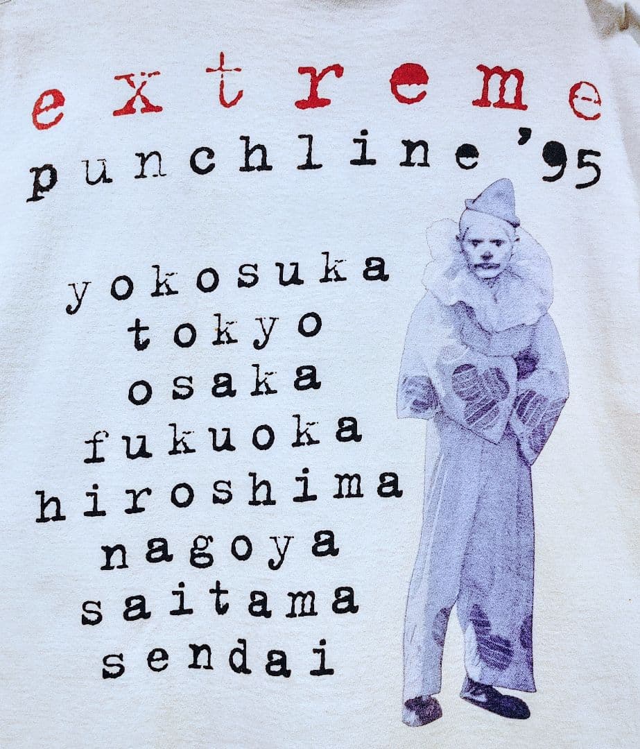 1995☆Extreme☆Punchline Vintage tee Large
