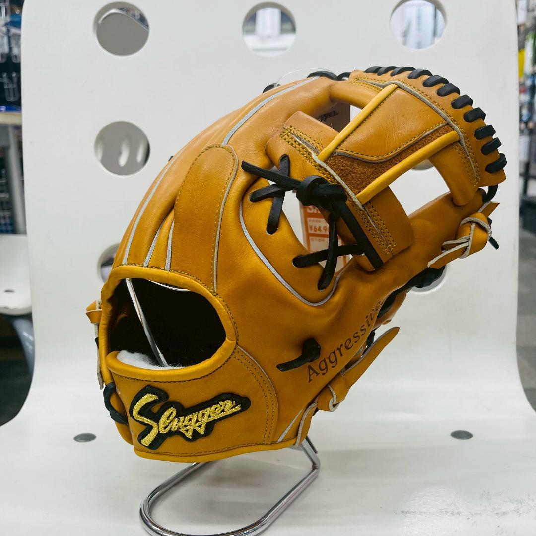 久保田スラッガー　オリジナルオーダーグラブ　硬式用　内野手用　SR1型　型付け済