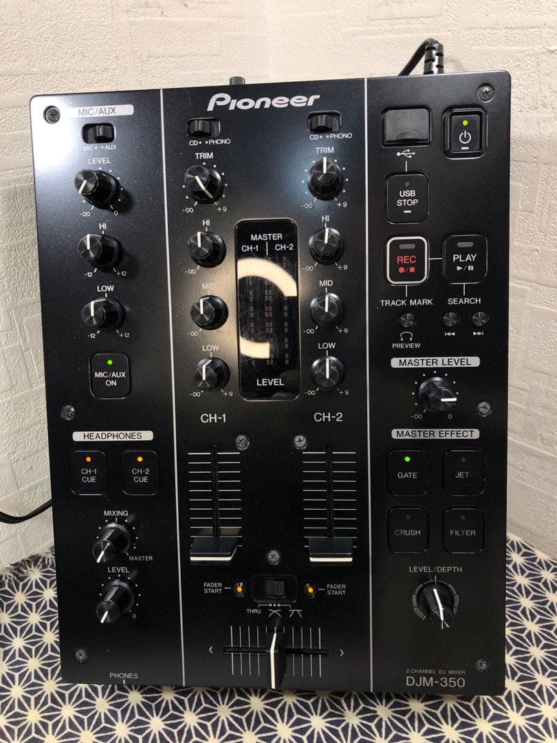 pioneer dj パイオニア　DJM-350 縦横フェーダー新品