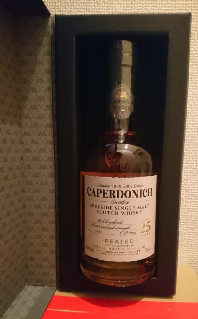 【期間限定】【新品未開封】キャパドニック25年　スコットランドウイスキー