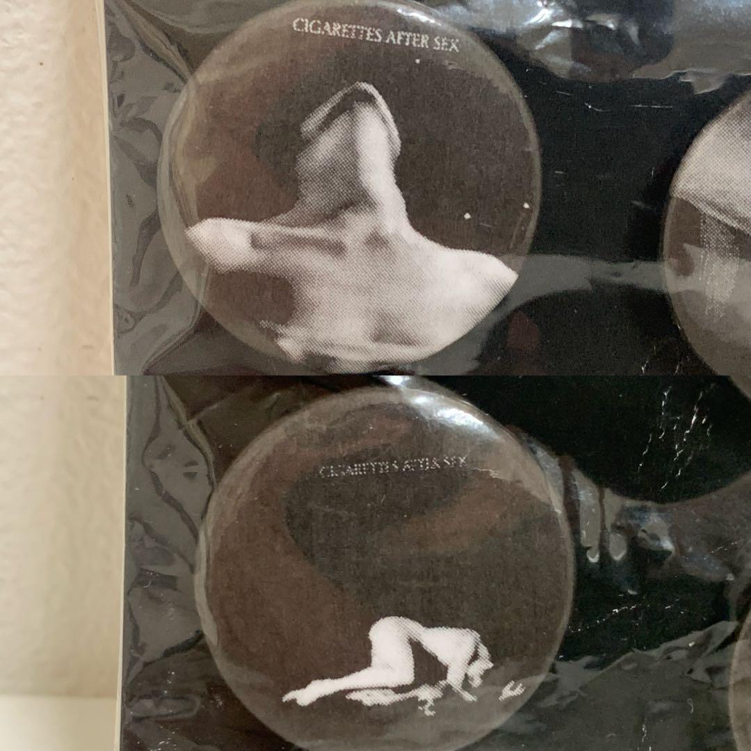 Cigarettes After Sex Album Badge Set 6個