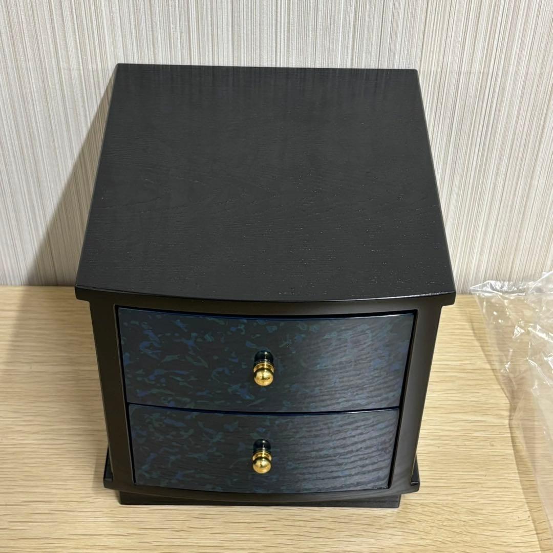 ★新品 津軽塗 ロイヤルコレクション 夢タンス 2段 小引出し チェスト