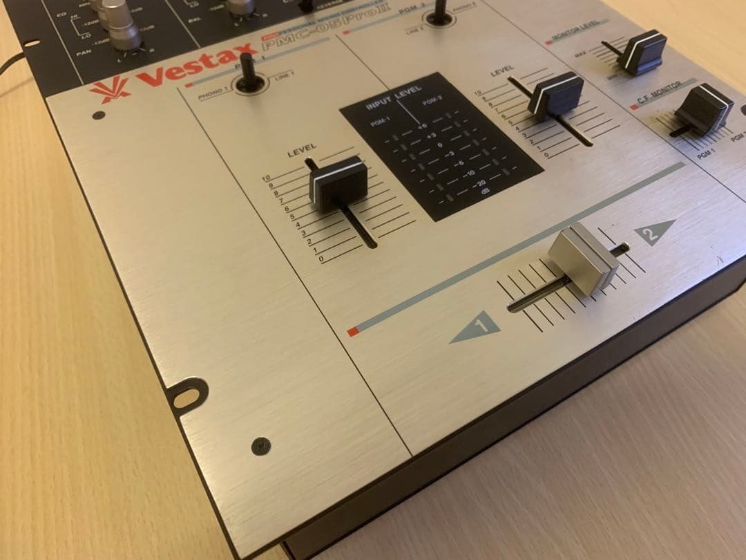 Vestax PMC-05PRO II DJミキサー ACアダプターつき