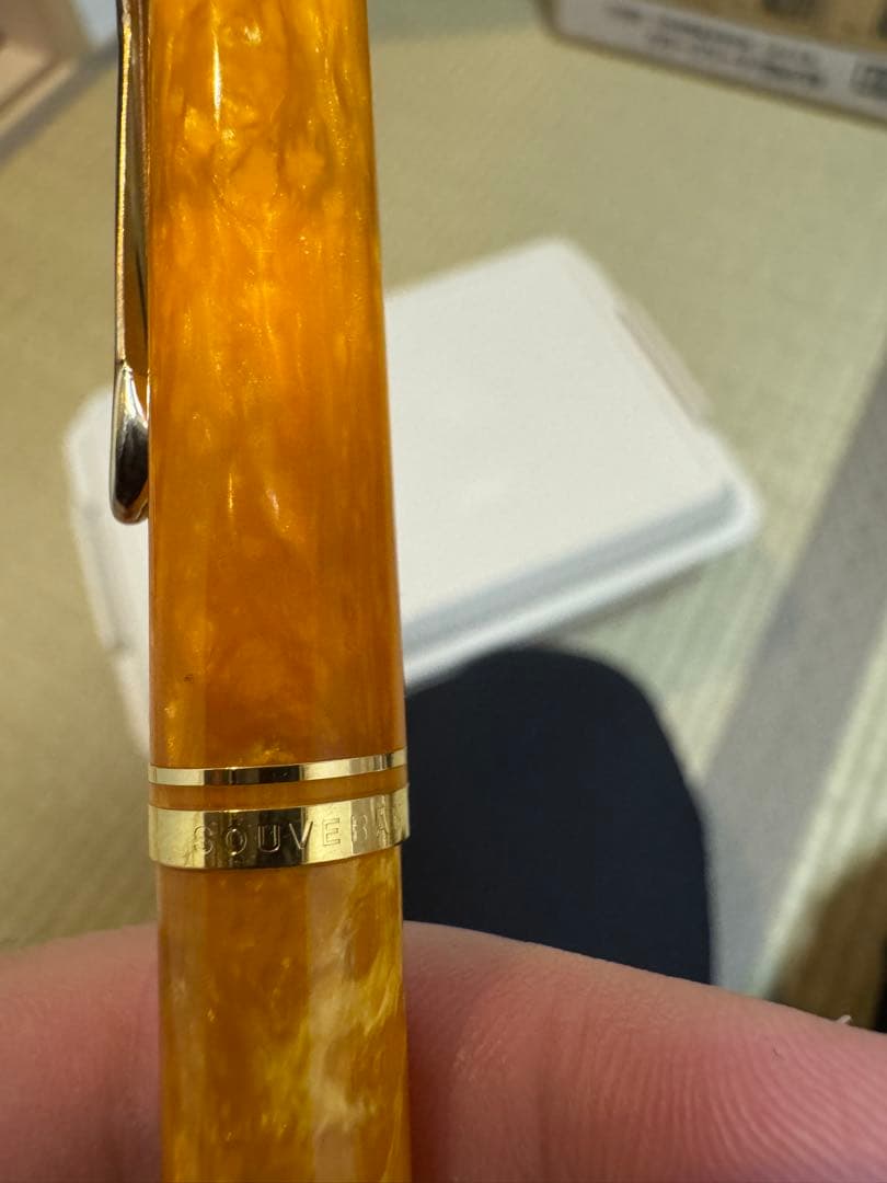 ボールペン ペリカン スーベレーン K600 ヴァイブラントオレンジ