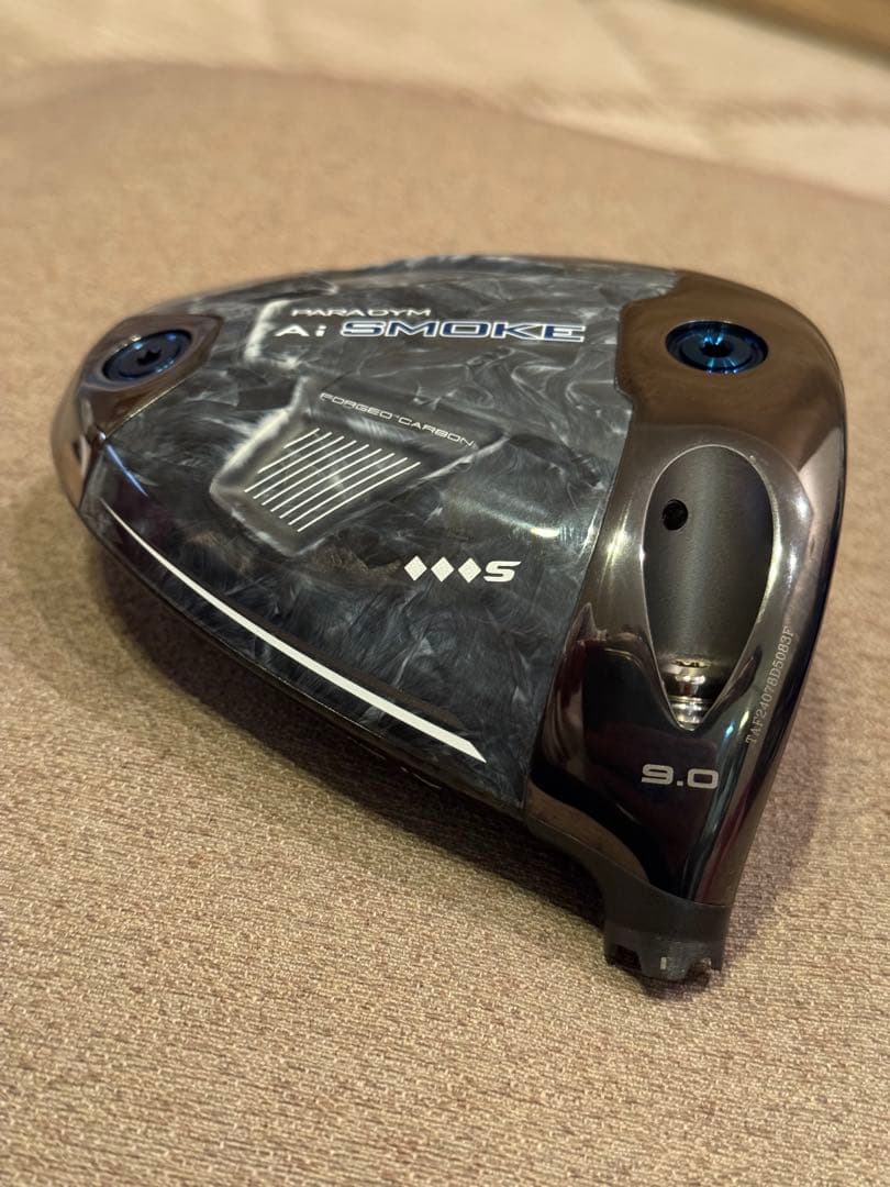 ラウンド未使用 AI SMOKE トリプルダイヤモンド S 9度 ヘッド