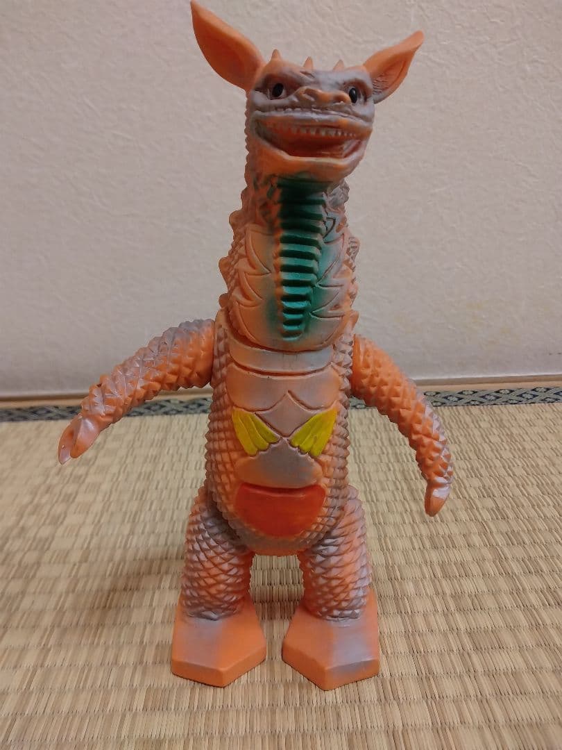 【マサ】マルサン　ソフビ　ギャンゴ　当時物　ブルマァク　ウルトラマン