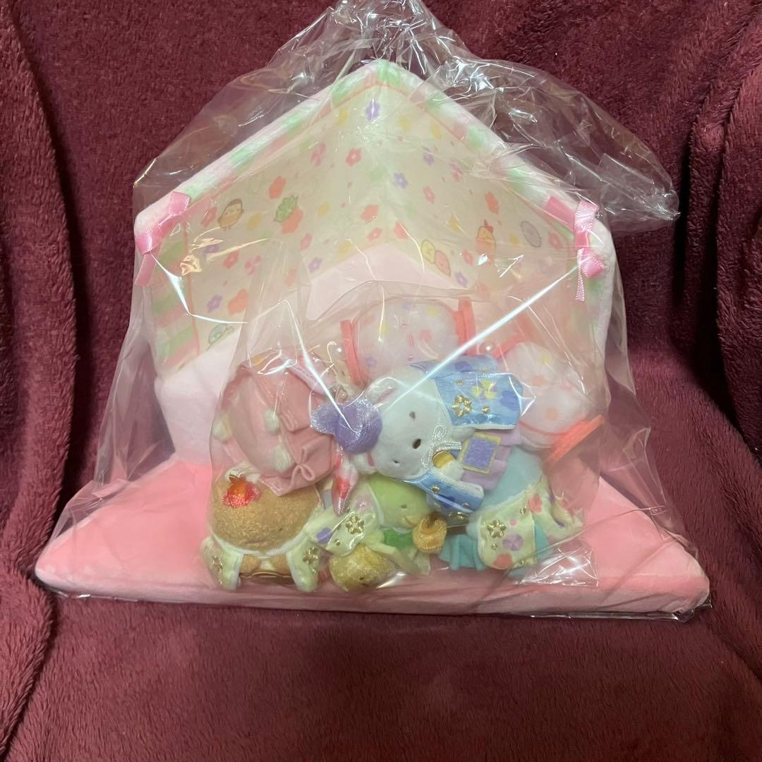 すみっコぐらし　2022年　受注生産　てのりぬいぐるみ　ひなまつり　新品未開封