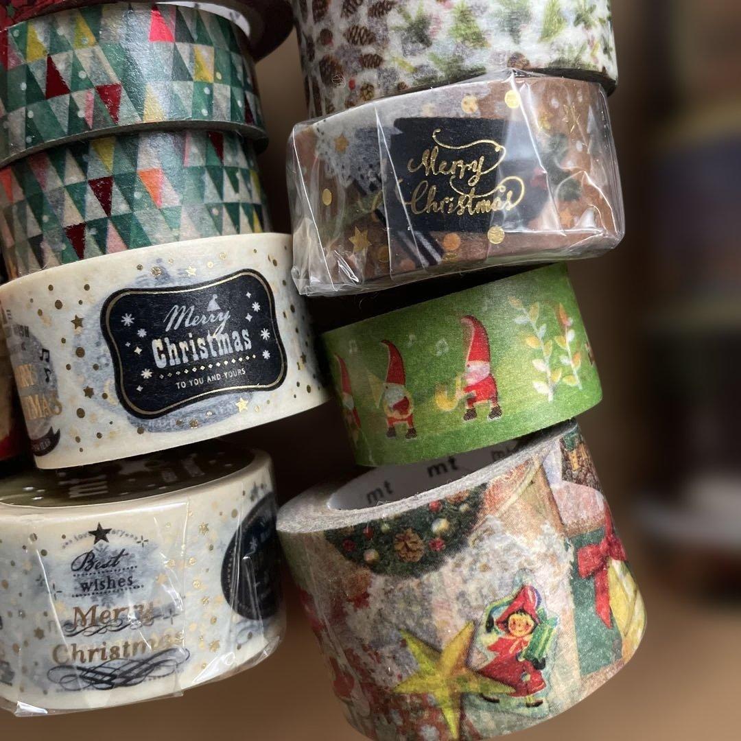 カモ井加工紙　mt 限定　レア　マスキングテープ　クリスマス　廃番サンタクロース