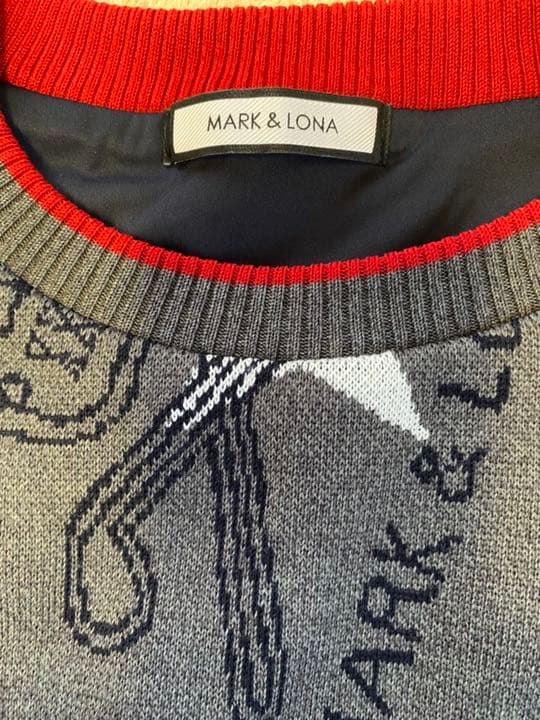 MARK&LONA マーク＆ロナ　マークアンドロナ　プルオーバーニット