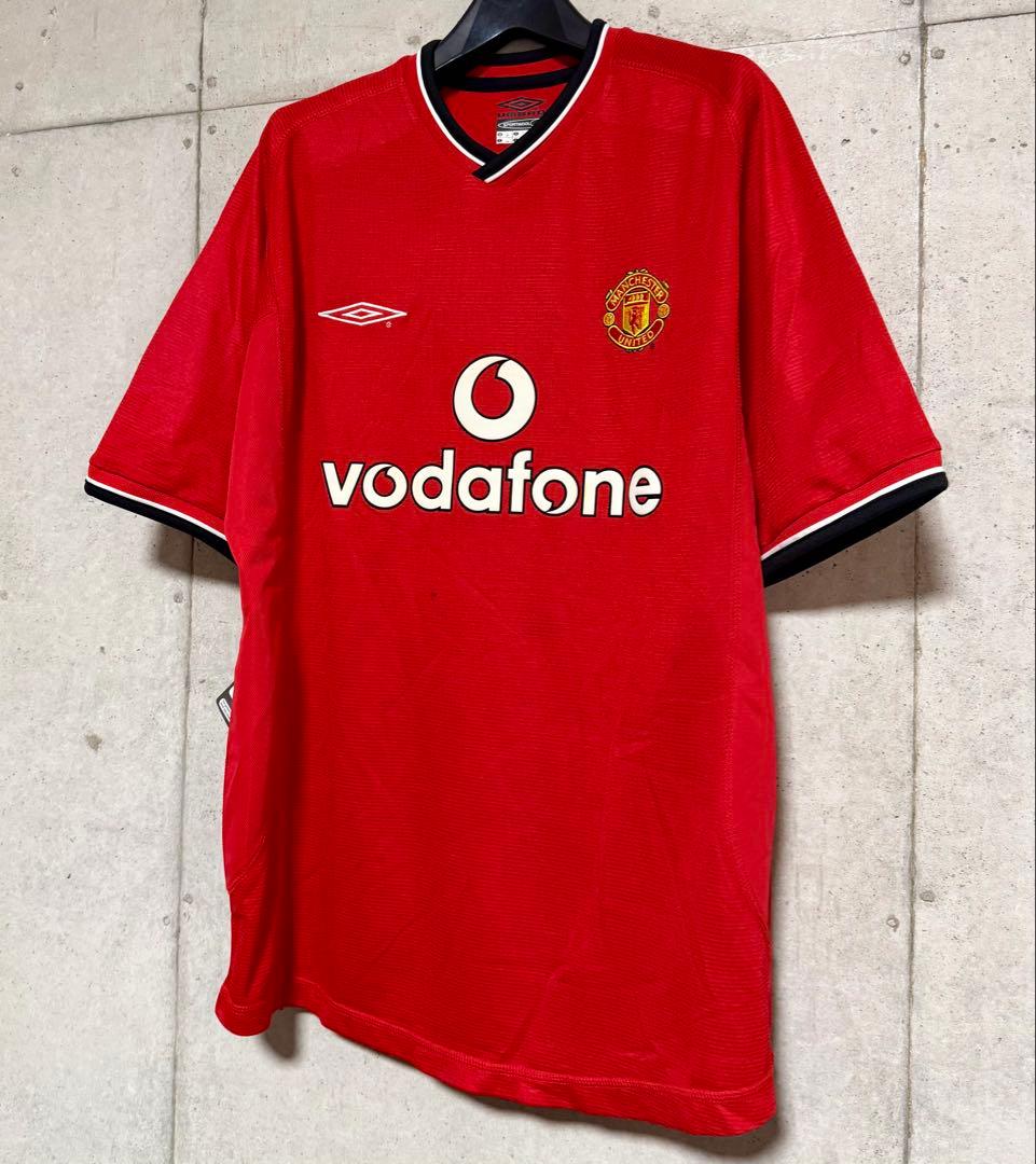 【新品/タグ付き】01/02マンチェスター・U ♯7 ベッカム【Lサイズ】ホーム