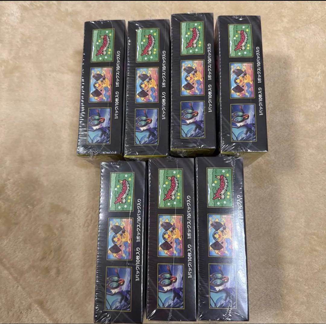 ポケモンカード MEGAドリームex 7BOXシュリンク付き