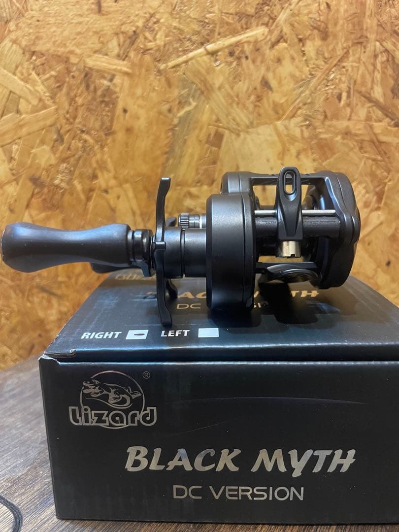DC搭載右巻　LIZARD BLACK MYTH DC VERSION ベイト