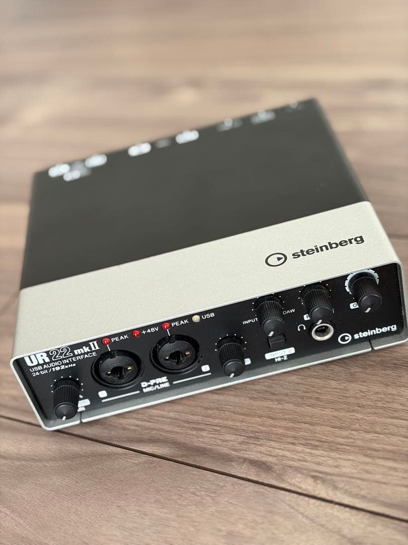 即決即日配送可！steinberg UR22mkⅡ オーディオインターフェース