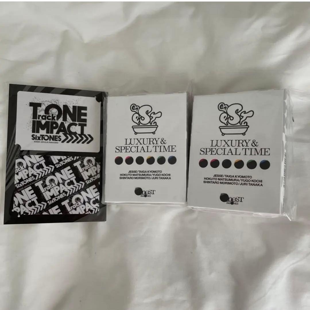 SixTONES CD クリアファイル生写真BluRayステッカー まとめ売り