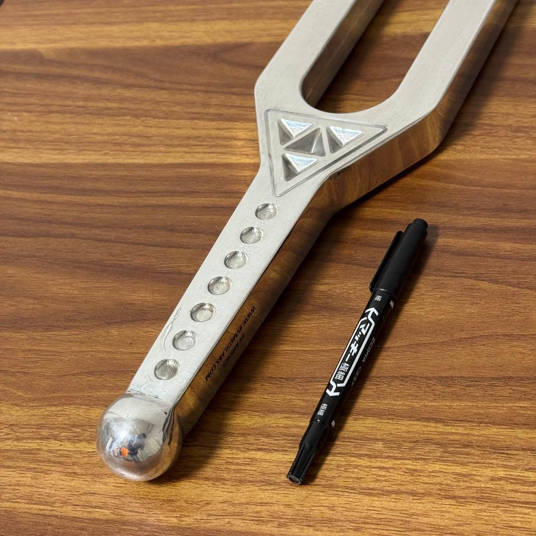 【希少】B243Hz 大型音叉 スピリチュアル　開運治癒 美しい音色