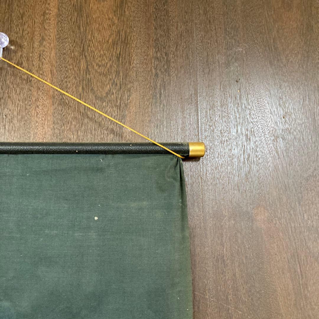 掛け軸 タペストリー 壁掛け 虎図 トラ 竹林 松 波 三日月 月 和室 和風