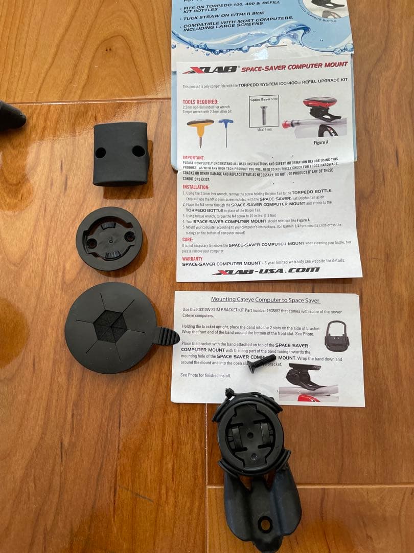 XLAB TORPEDO VERSA200 ハイドレーションシステム+ガーミンM