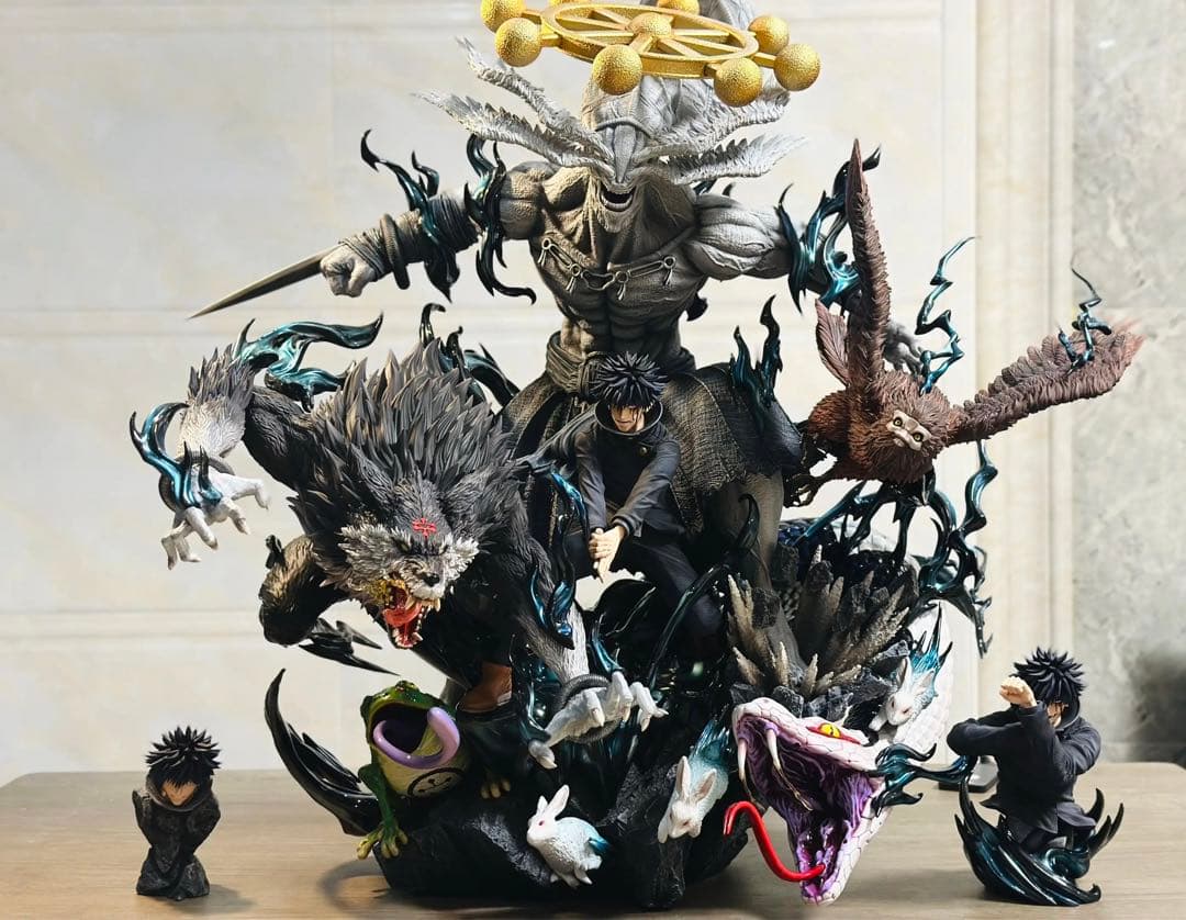 呪術廻戦　十種影法術伏黒恵　魔虚羅　ガレージキッド　フィギュア　完成品