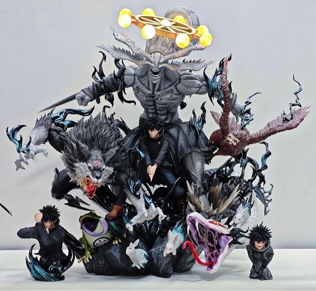 呪術廻戦　十種影法術伏黒恵　魔虚羅　ガレージキッド　フィギュア　完成品