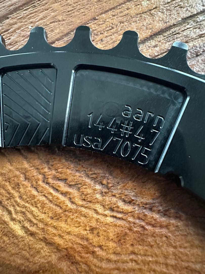 AARN アーロン15-panel track chainring 47T